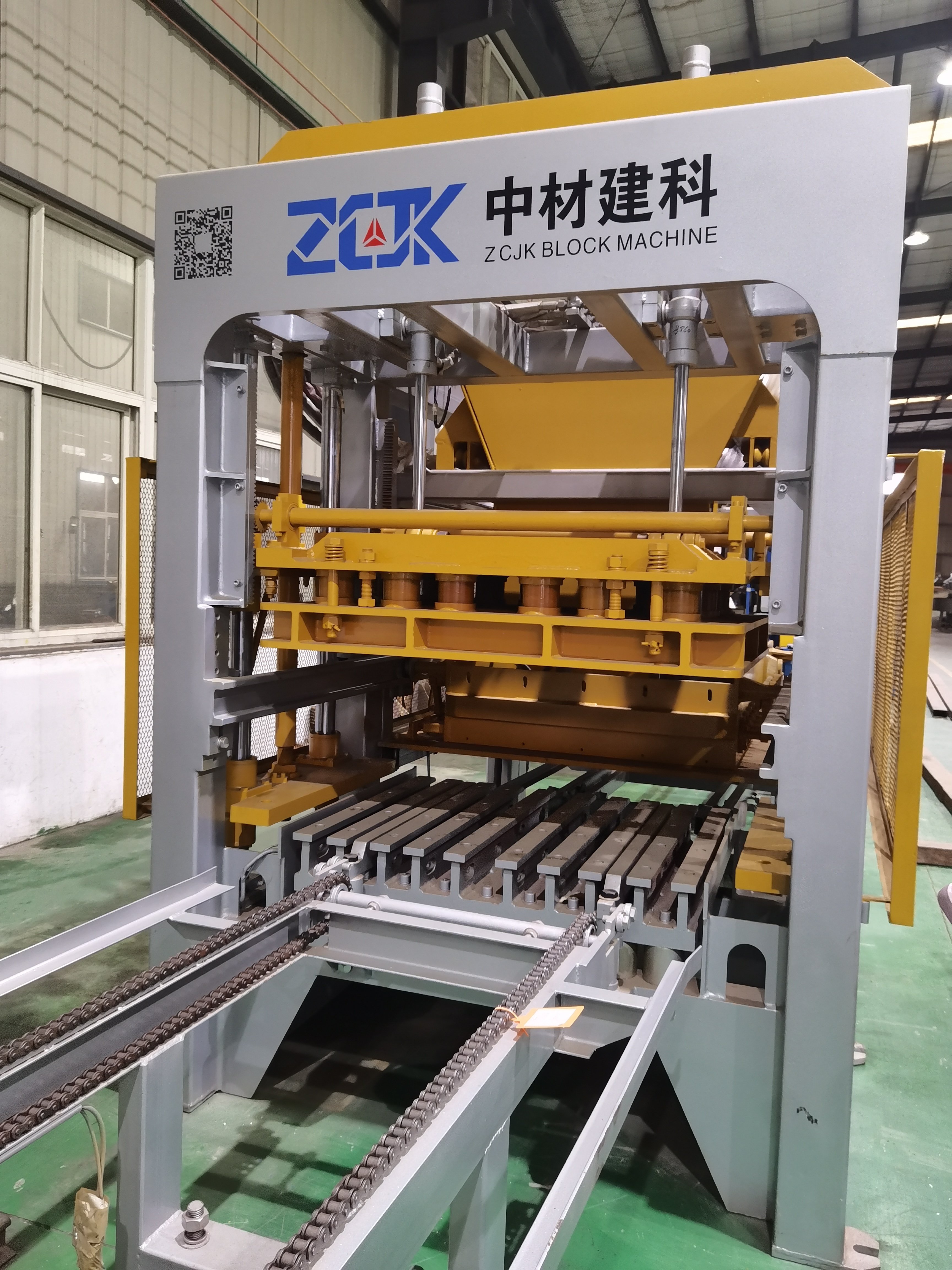 QTY4-15 manual block machine china brick making machine concrete hollow block machine