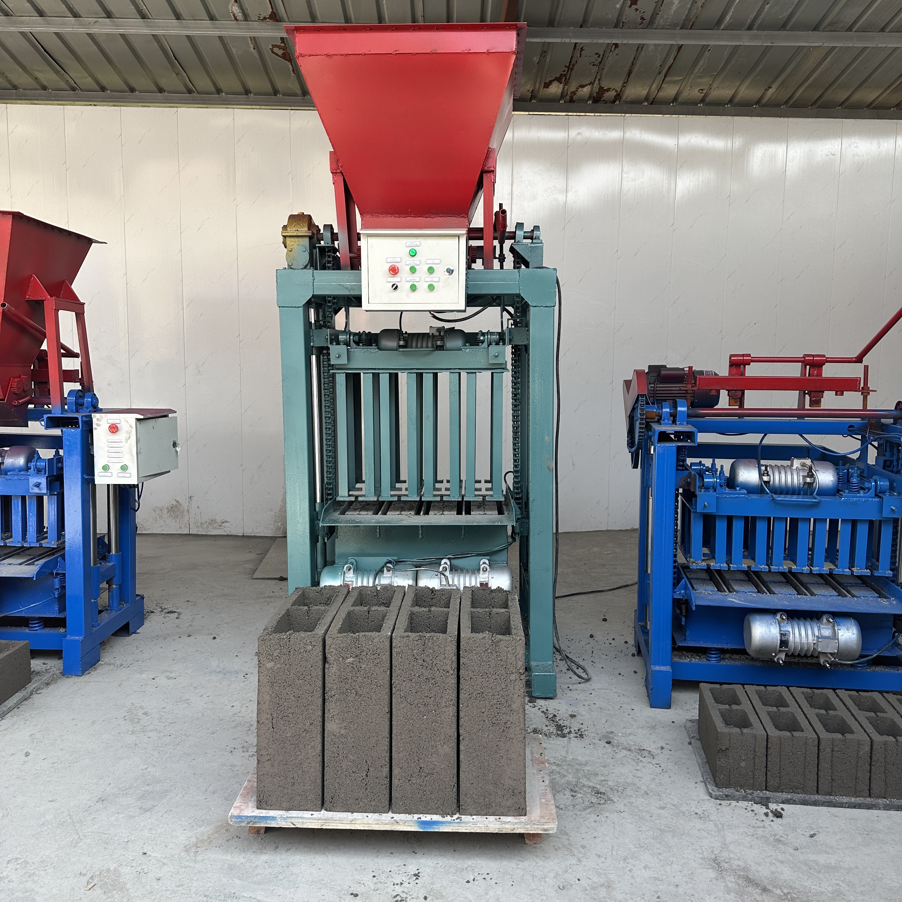 Interlocking Brick Making Machine Semi-Automatic Brick Making Machine