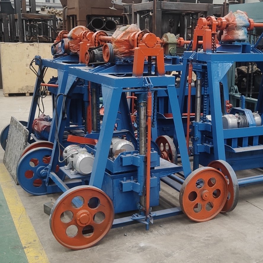 Electrical And Ecological Manuel Cement Interlocking Mobile Fly Ash Brick Making Machine for Bricks