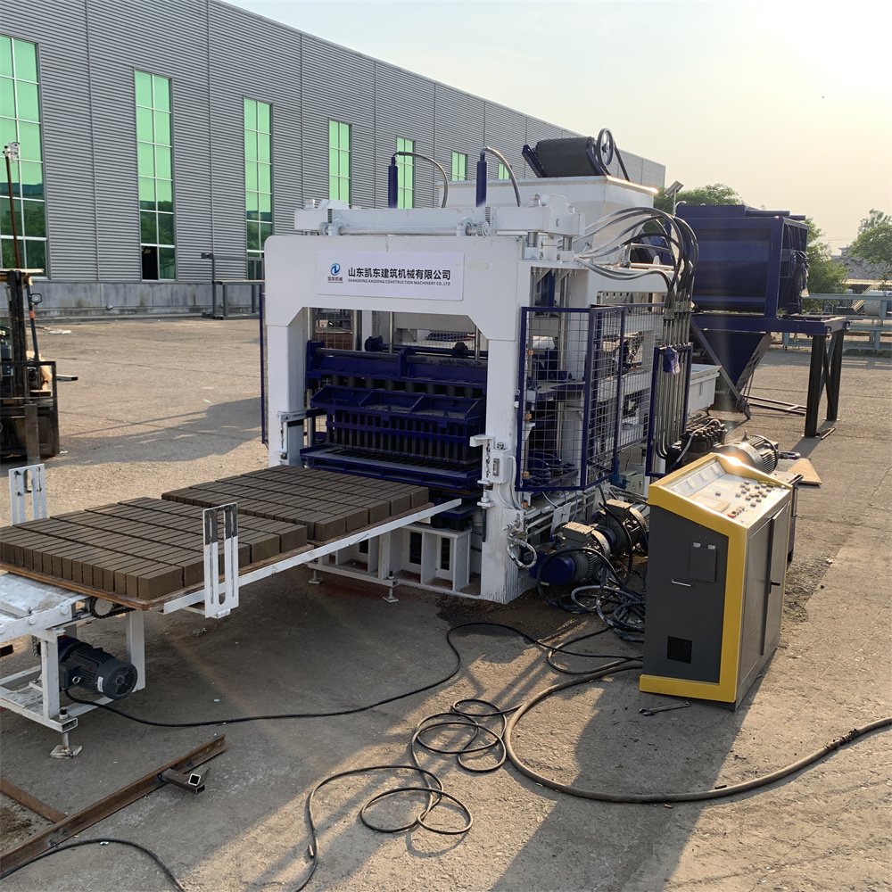 Germany standard block making machines full automatic concrete cement paving stock block brick making machinery machine
