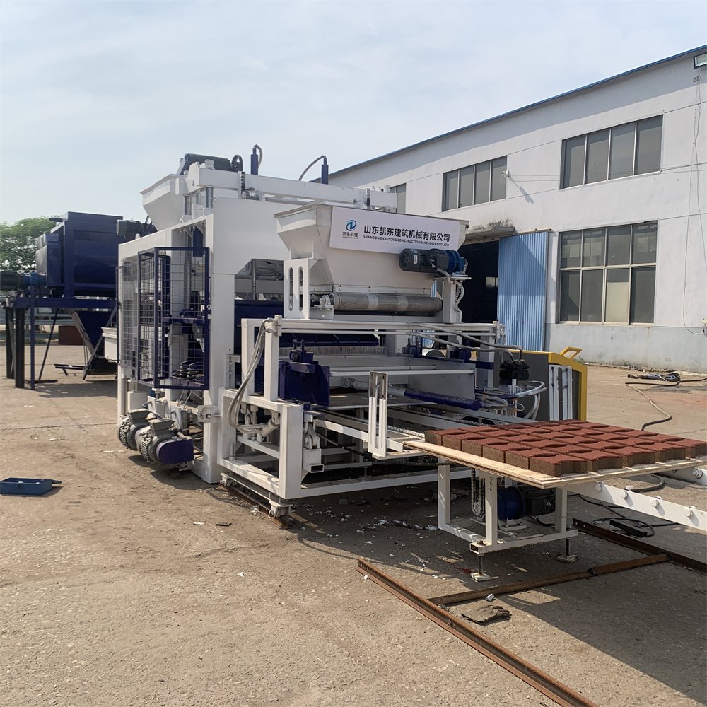 Germany standard block making machines full automatic concrete cement paving stock block brick making machinery machine