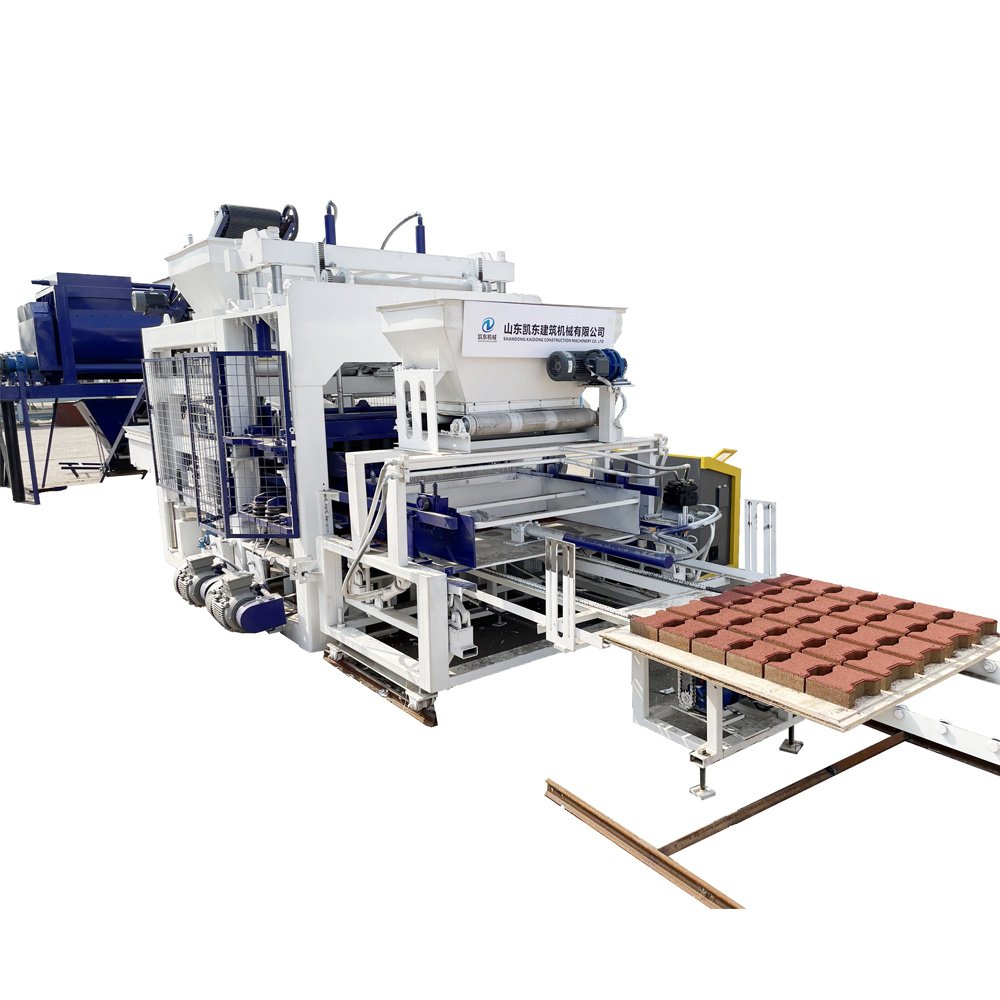 Germany standard block making machines full automatic concrete cement paving stock block brick making machinery machine