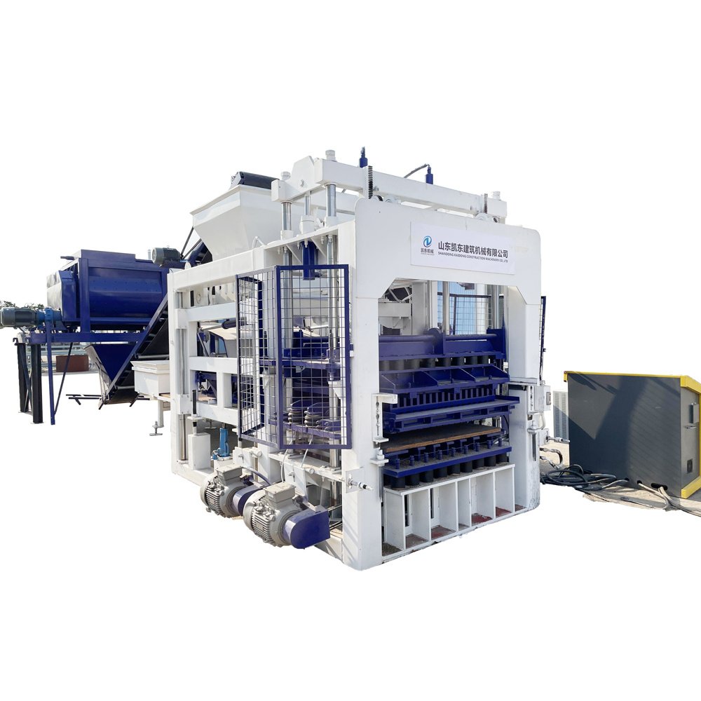 Germany standard block making machines full automatic concrete cement paving stock block brick making machinery machine