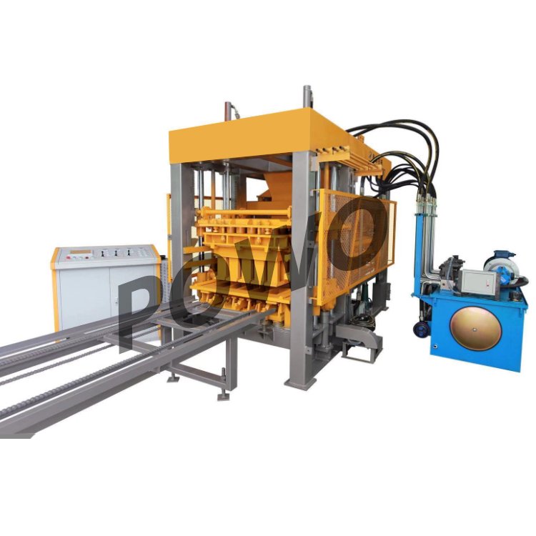 Automatic Hydraulic Earth Mud Clay Block Interlocking Brick Making Machine
