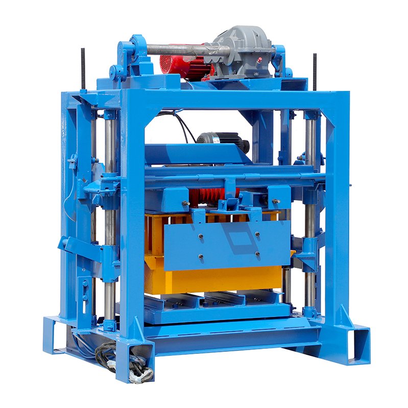 Concrete Block Machine With Generator Qtj4-40 Manual Cement Brick Making Machine