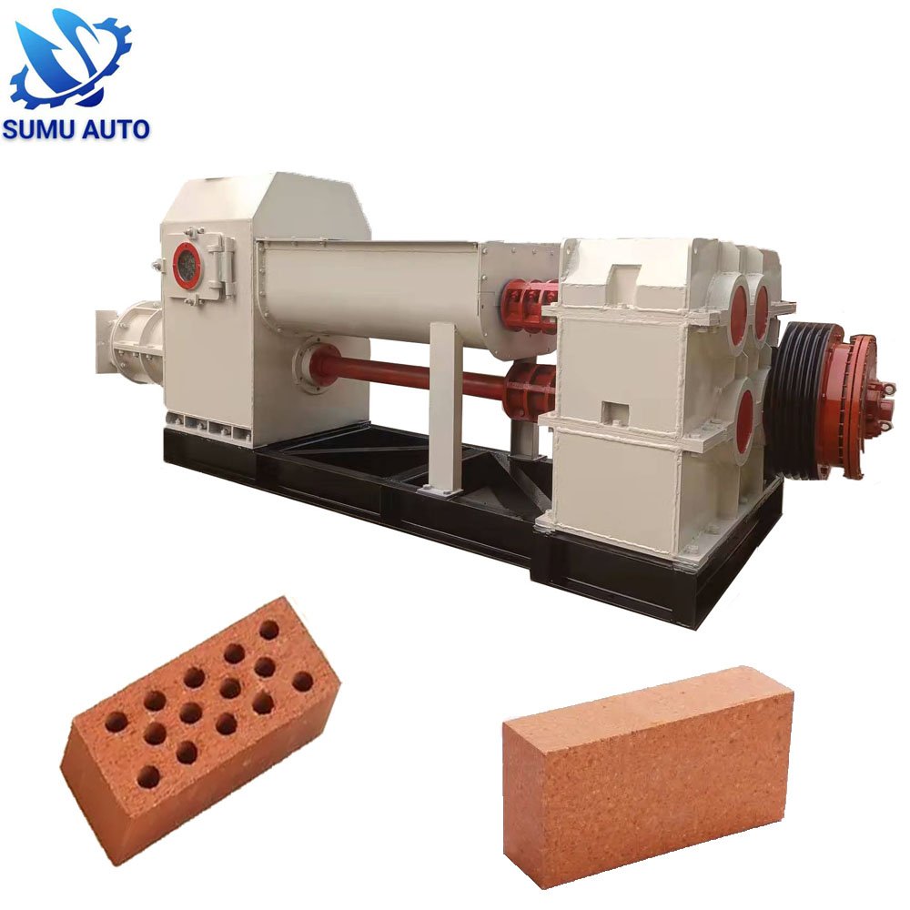 Guangzhou Plc Automatic Clay Mud Hollow Block Making Machine Machinery