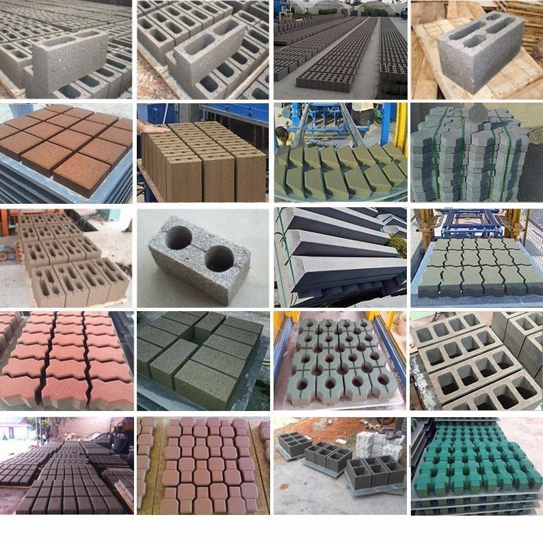 Factory price QT6-15 concrete brick making machinery for sale