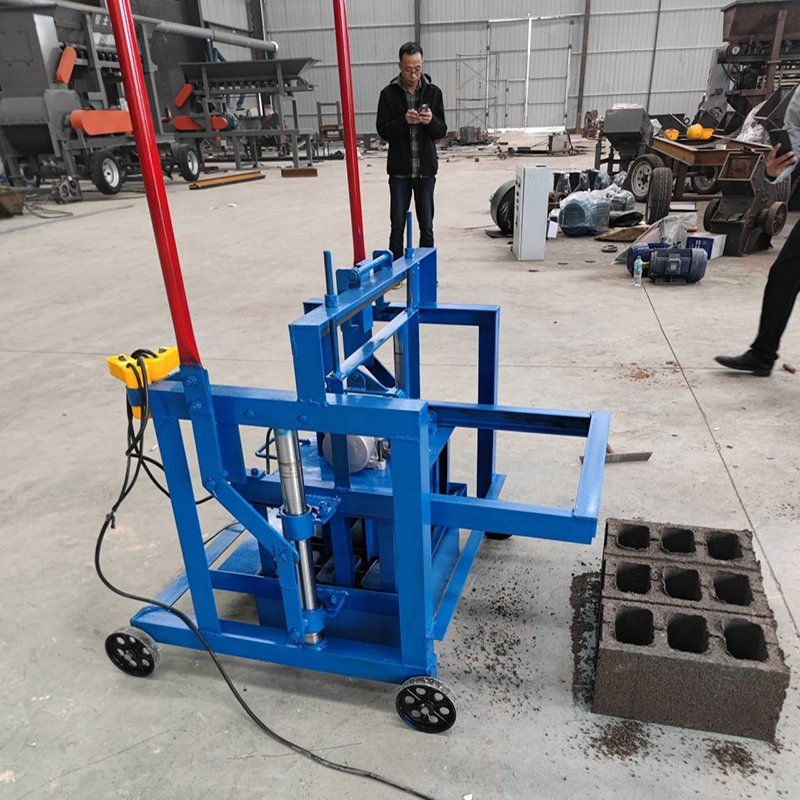 Automatic Hollow Sand Paving Laying Moulding Concrete Paver Block Cement Brick Making Machine Price