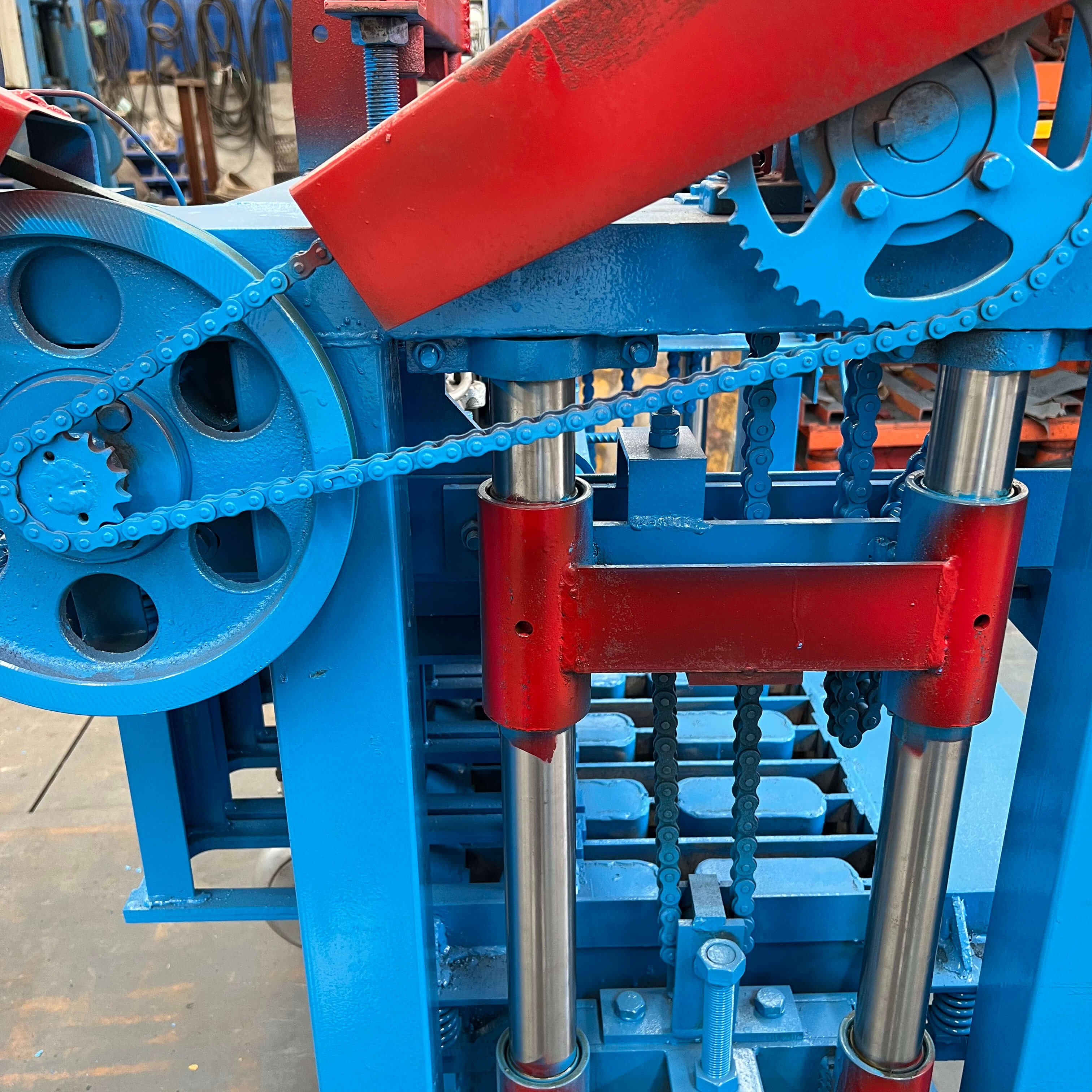 4-35A Automatic Hollow Cement fly ash Block bricks Making machinery Brick Block Maker Making Machines Lowest Price