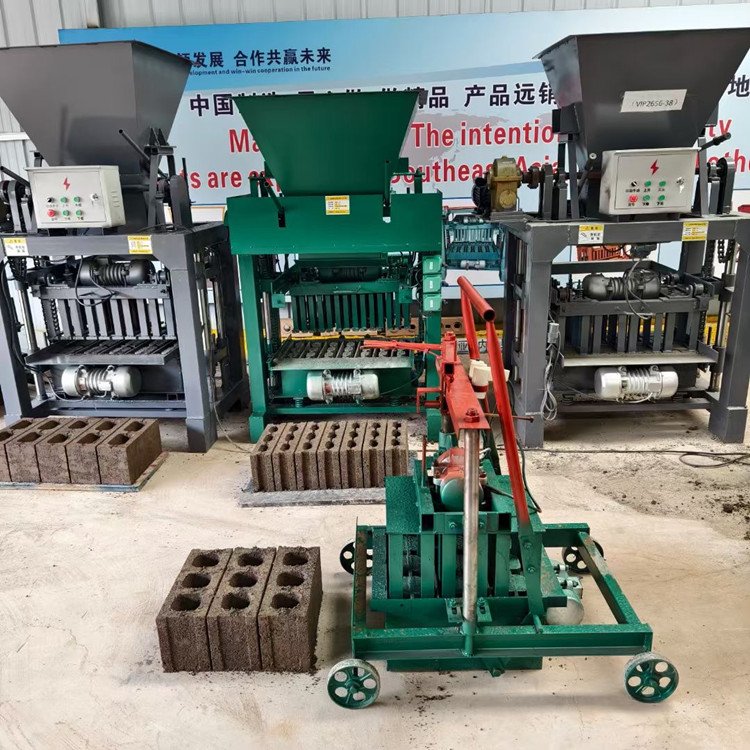 L4-35B Red brick making machine Vibration Brick Making Machinery Semi-auto Brick Making Machinery