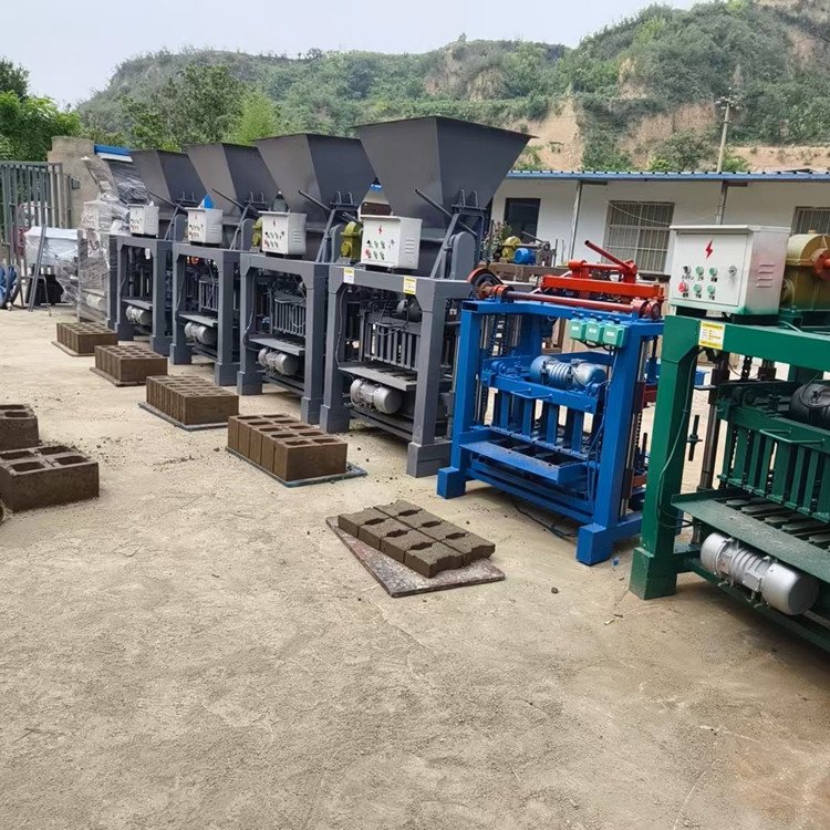 L4-35B Red brick making machine Vibration Brick Making Machinery Semi-auto Brick Making Machinery