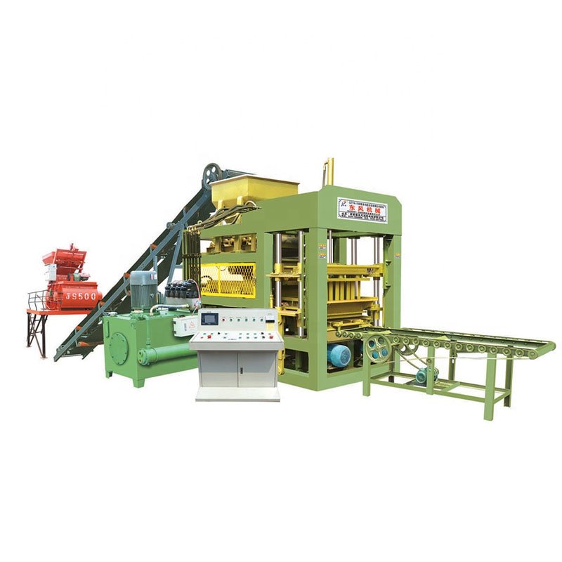 Construction Equipment QT4-15 Automatic Brick Making Machinery Concrete Block Machine for Concrete Blocks