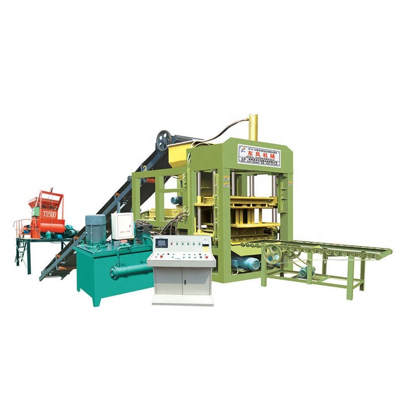 Construction Equipment QT4-15 Automatic Brick Making Machinery Concrete Block Machine for Concrete Blocks
