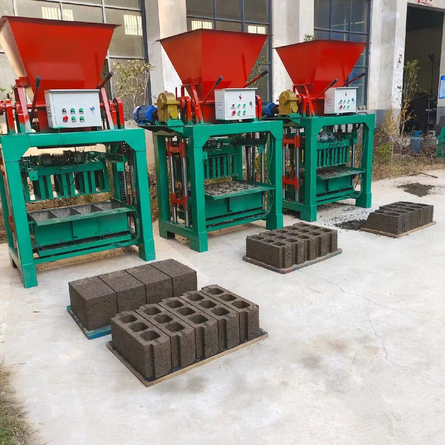 Soil Brick Block Making Machine Manual Interlock Manual Block And Brick Making Machines
