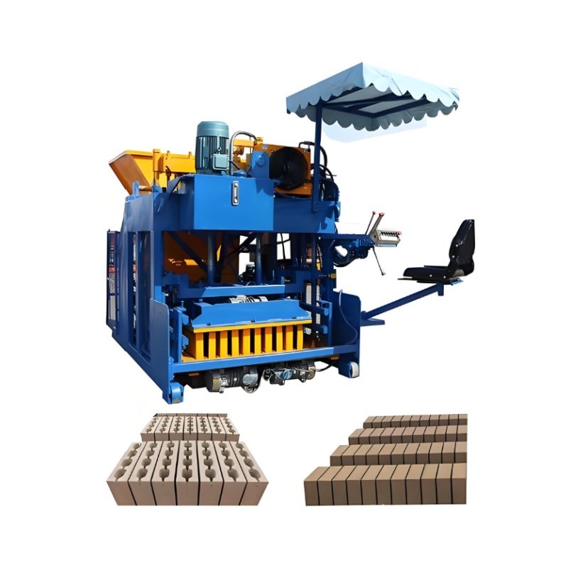 QT4-40 Cement Block Forming Machine Production Line/Concrete Brick Making Machine
