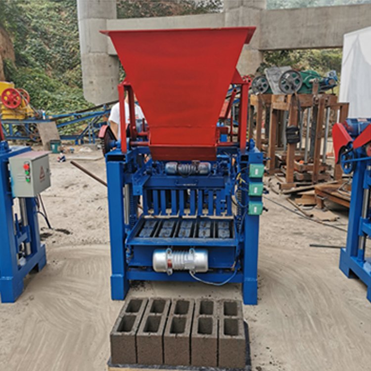 High Efficiency Automatic Cement Brick Making Machine Hollow Block Making Machine For Sale