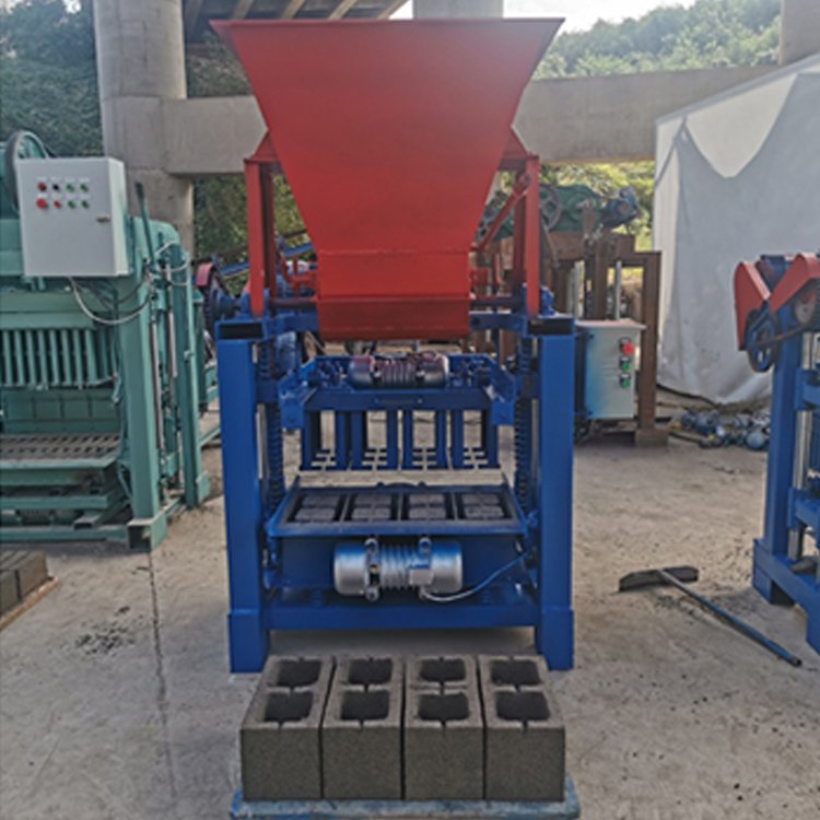 High Efficiency Automatic Cement Brick Making Machine Hollow Block Making Machine For Sale
