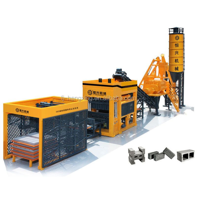 Fully Automatic Block/Brick Making Machine line concrete block making machine