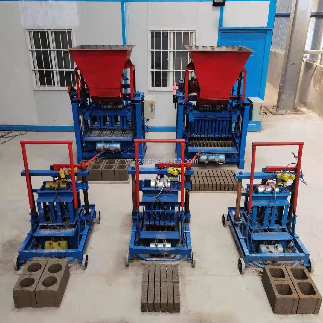 Plastic Brick Laying Small Brick Moulding Concrete Block Making Machine Clay Bricks Making Machinery