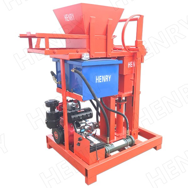 Hr2-25 Diesel Hydraform Brick Machine soil interlocking brick block making machine / manual compressed earth block machine