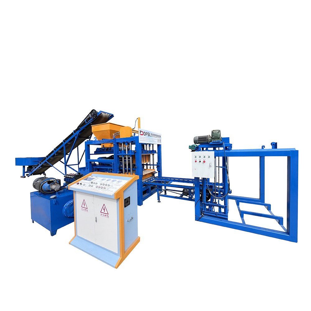 High Performance QT4-18 Hydraulic Block Mold Brick Making Machine Concrete Brick Making Machine