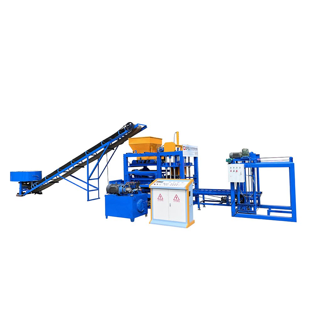 High Performance QT4-18 Hydraulic Block Mold Brick Making Machine Concrete Brick Making Machine