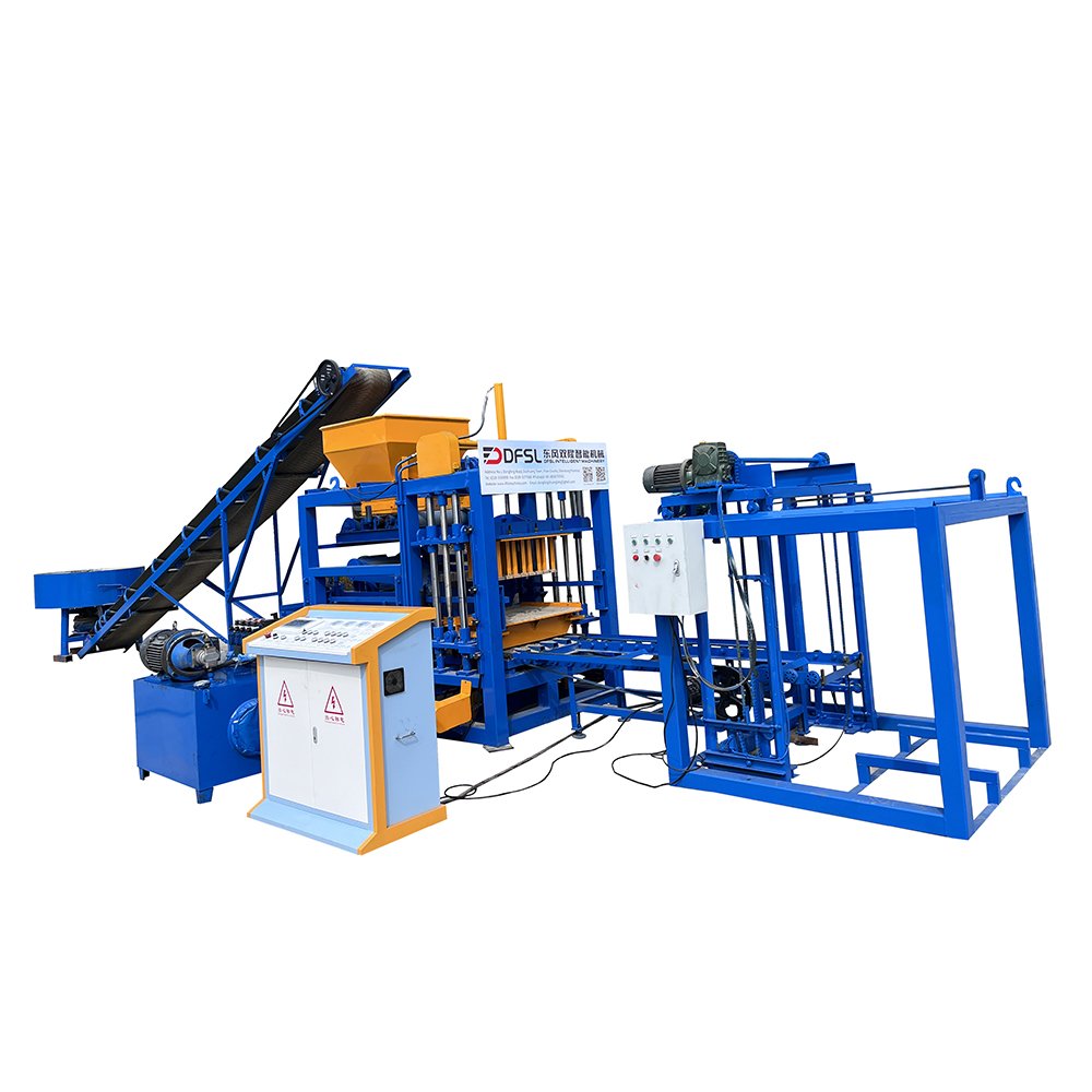 High Performance QT4-18 Hydraulic Block Mold Brick Making Machine Concrete Brick Making Machine