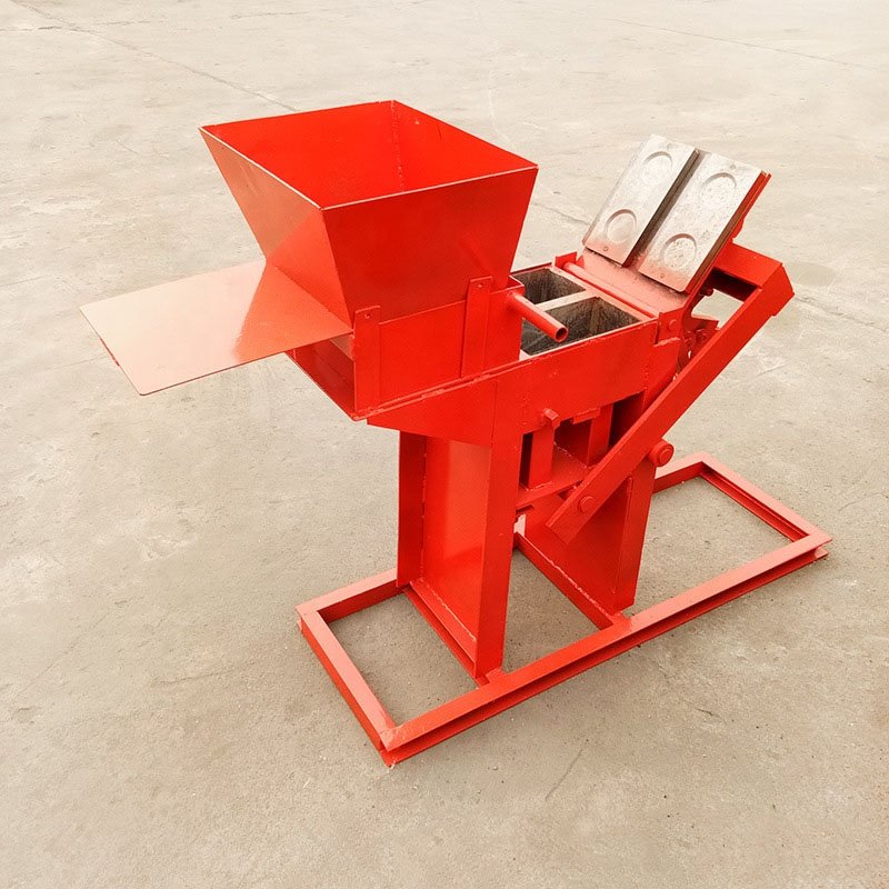 Small cost labor saving mud cement hand pressed soil clay manual brick making machine in kenya