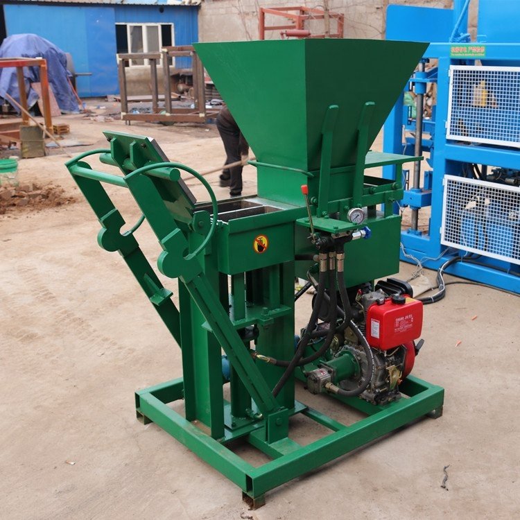 CH2-25 Clay Brick Making Machine Press Down On The Soil Clay Bolivia Interlocking Clay Brick Making Machine