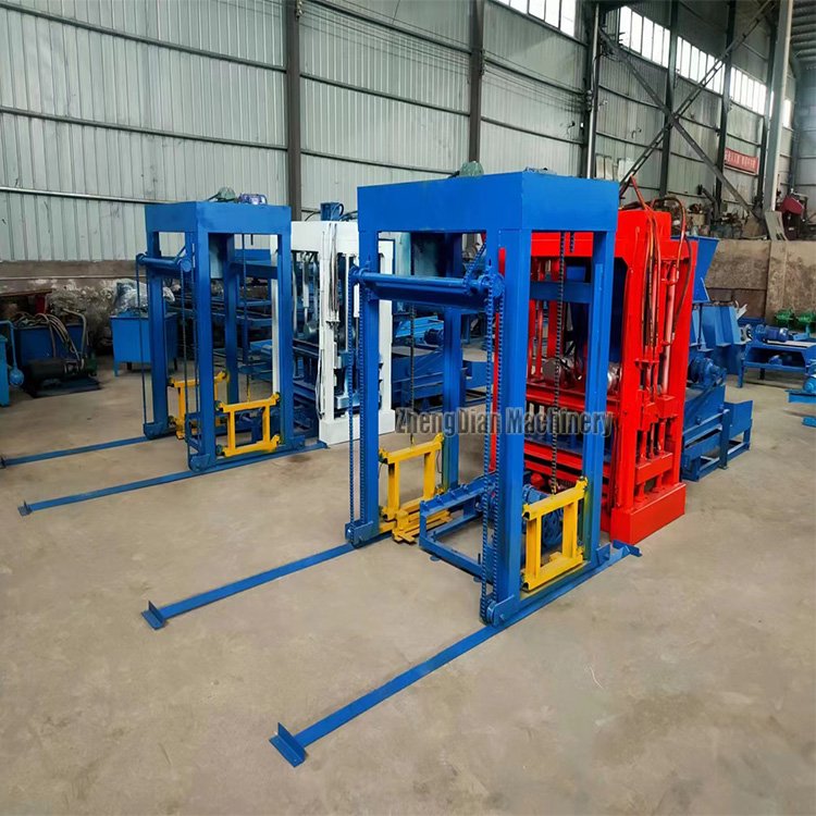 QT4-20 Cement sand brick making machine /Paving block making machine /Simple interlocking brick machine