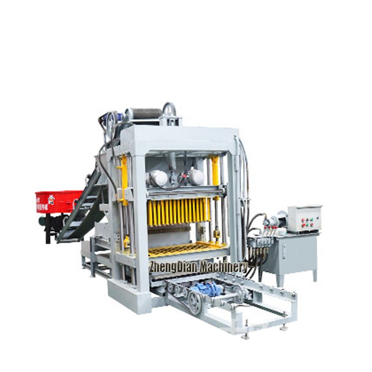 QT4-20 Cement sand brick making machine /Paving block making machine /Simple interlocking brick machine