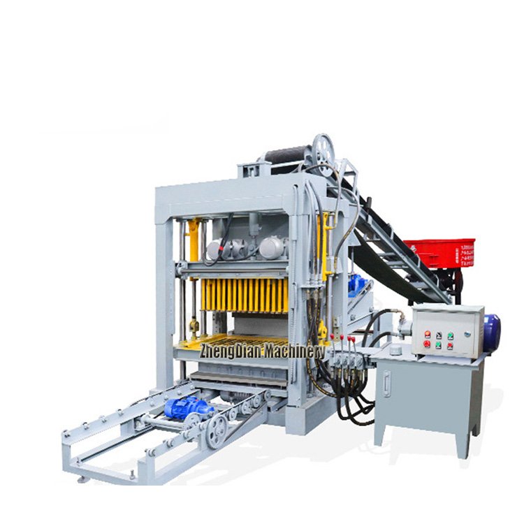 QT4-20 Cement sand brick making machine /Paving block making machine /Simple interlocking brick machine
