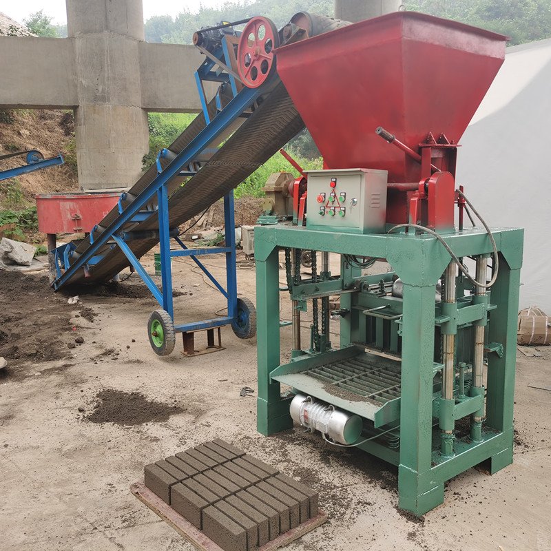 Hot selling brick making machinery concrete block making machine small mobile brick making machine