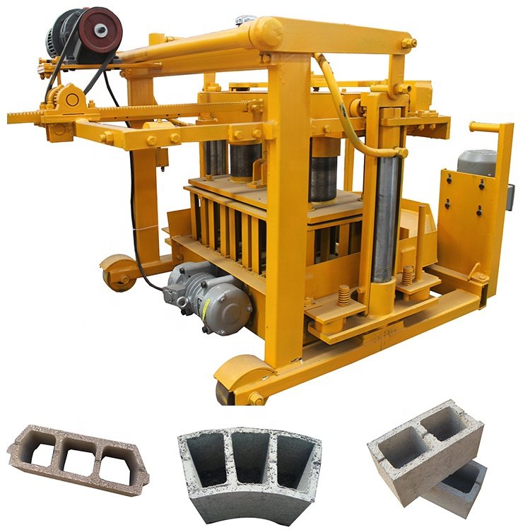QT40-3 Lowest Price Egg Laying Cement Brick Block Making Machine For Make Bricks