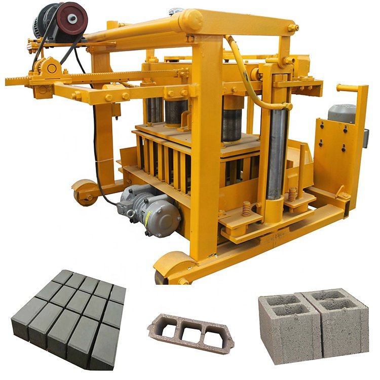 QT40-3 Lowest Price Egg Laying Cement Brick Block Making Machine For Make Bricks