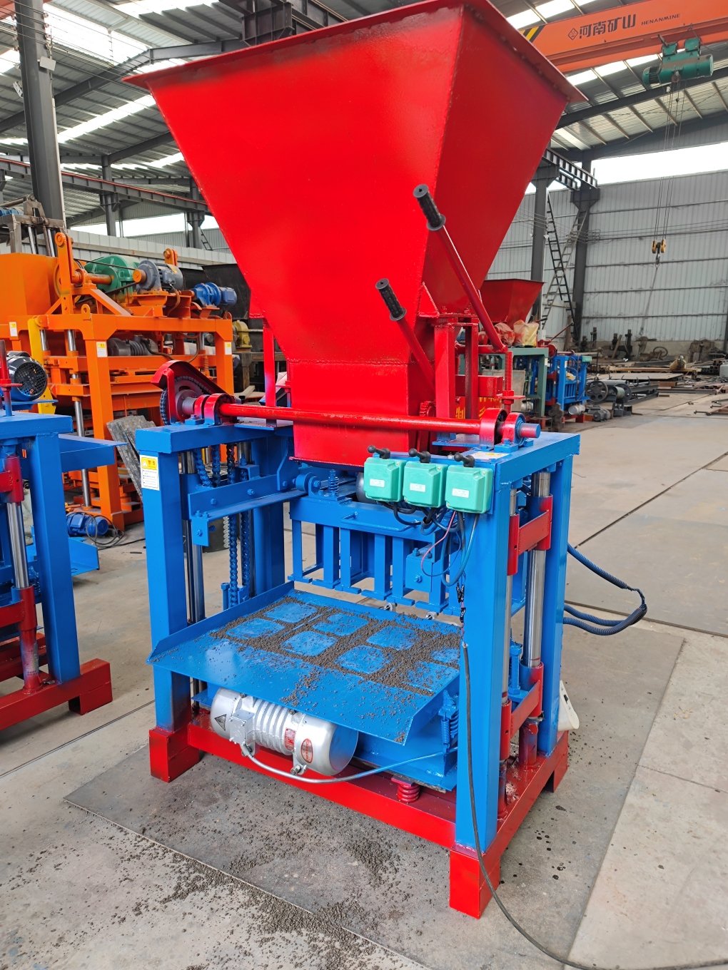 Factory Direct Sales High Quality Environmental-friendly Semi-Automatic Brick Production Line High Efficiency