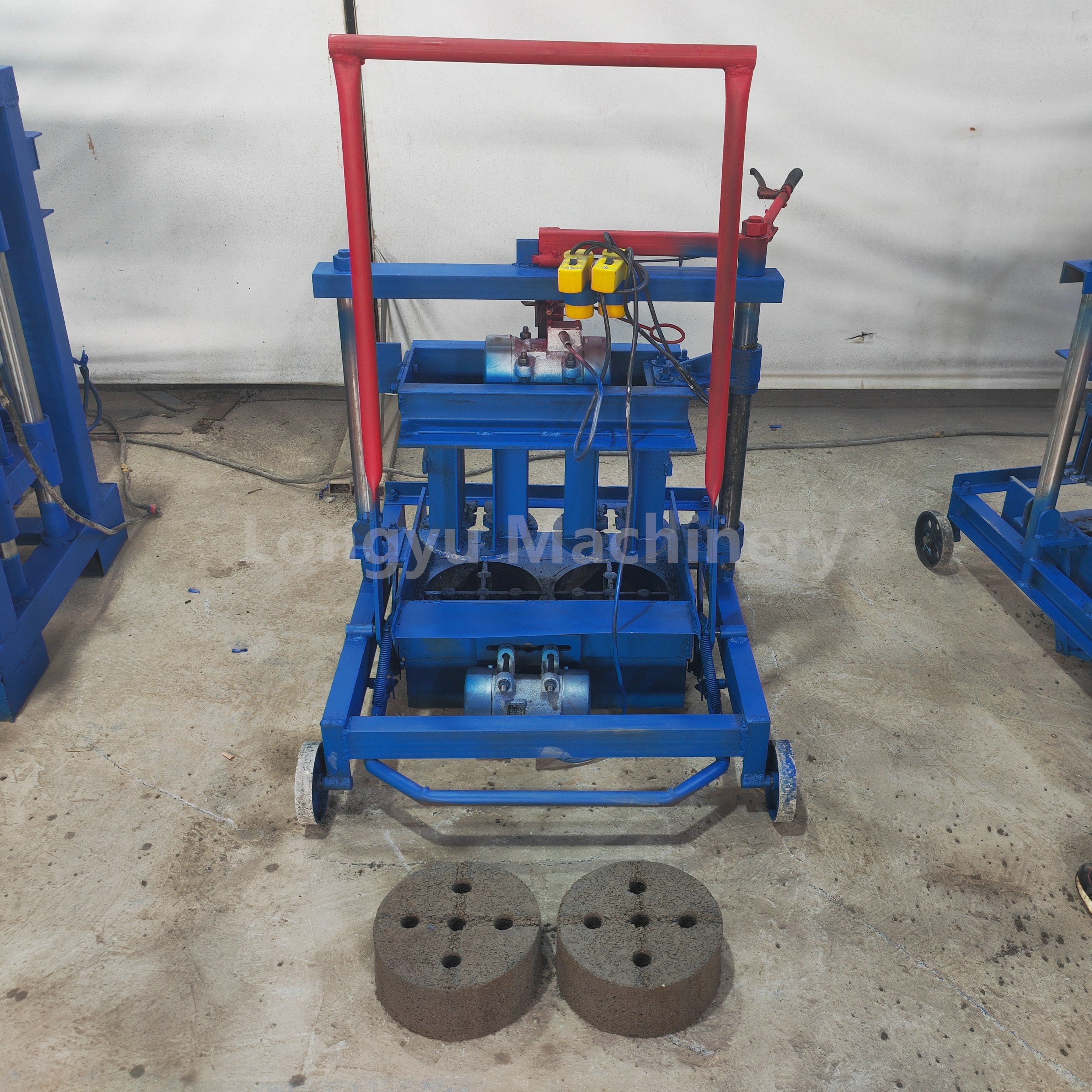 African paving block brick making machine cement egg laying brick making machinery for sale