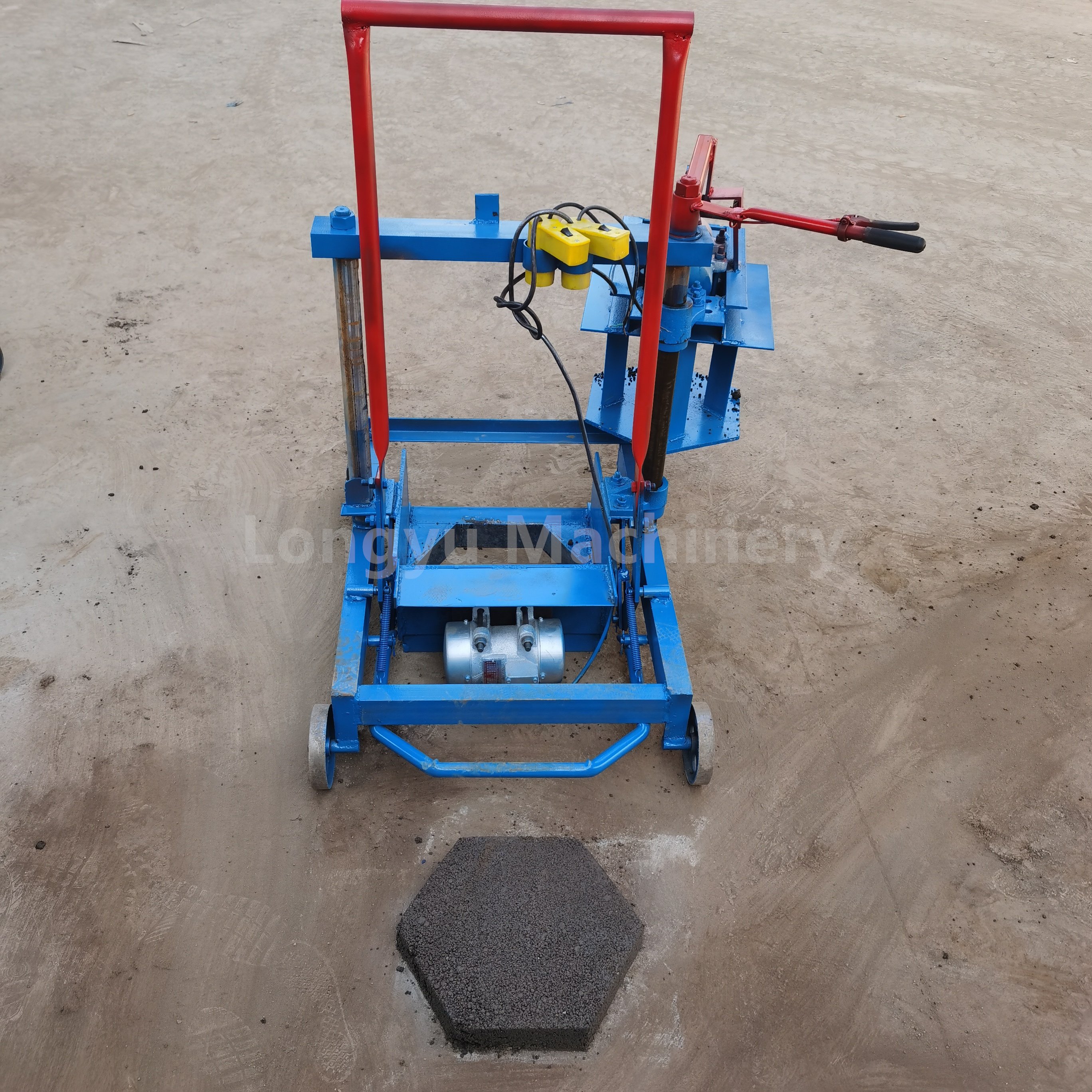African paving block brick making machine cement egg laying brick making machinery for sale