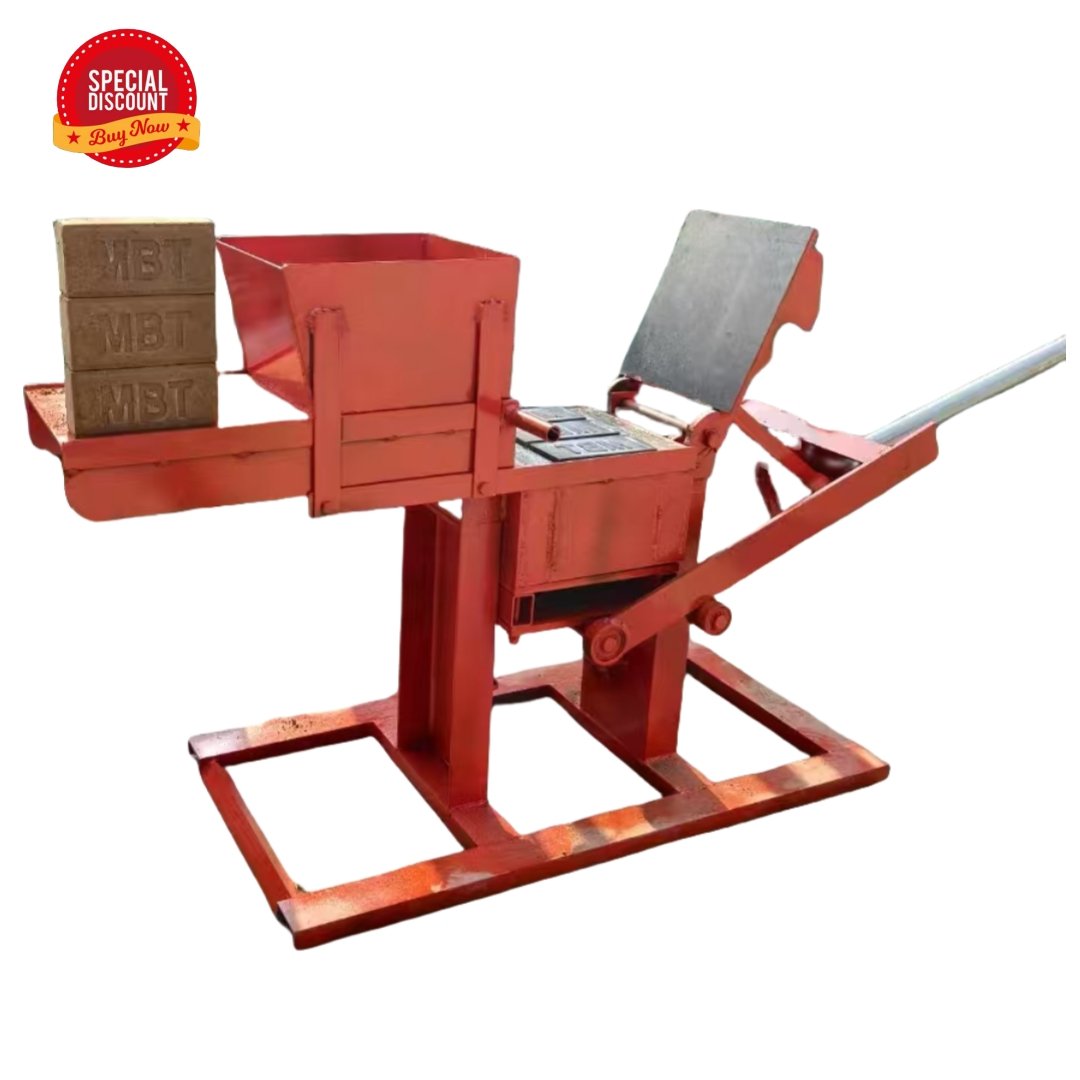 High Quality Hand Pressing Manual Brick Making Machine Small with Little CBM Saving Shipping Cost
