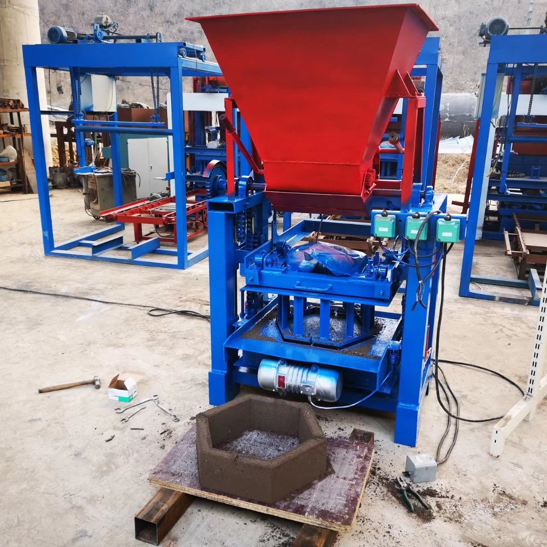 factory price Electric Hollow Block Making Machine Semi Automatic Concrete Brick Making Machinery