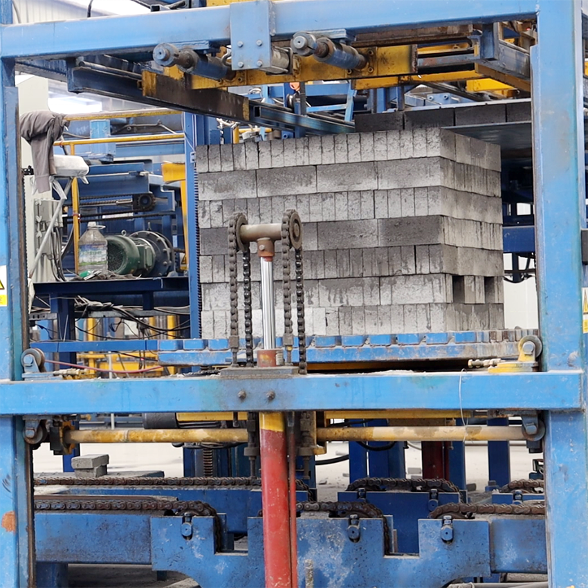 QT12-15 concrete block making machine with curing system hollow concrete block machines automatic cement brick make machine