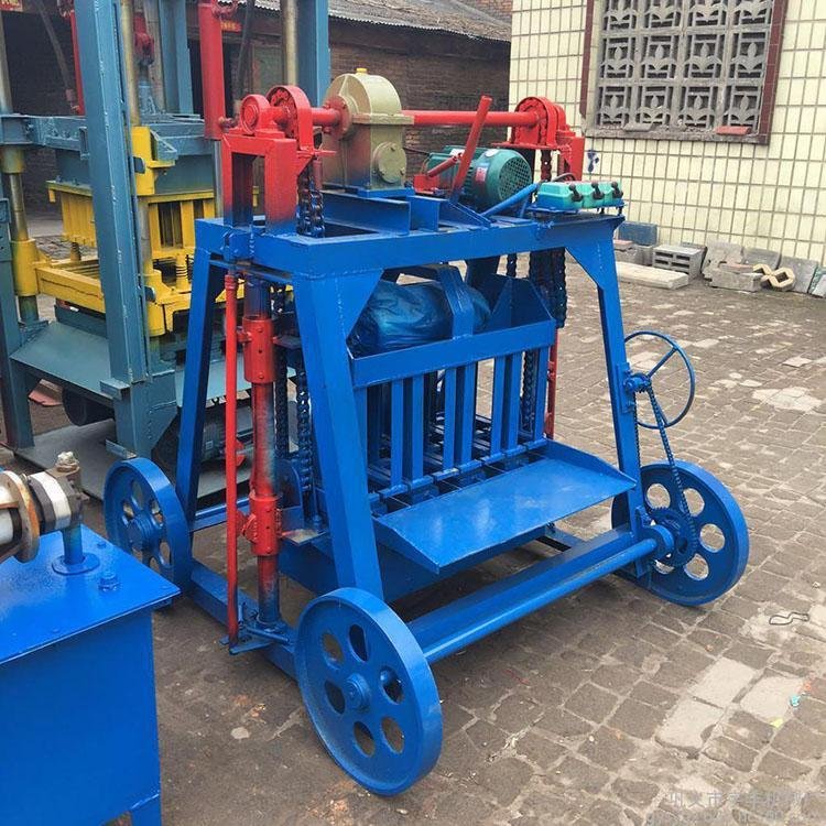 Egg laying Diesel Engine Concrete Cement solid Block Making Machine Price Automatic Hollow Clay Brick Making Machinery