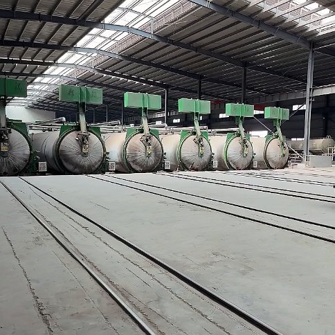Full Automatic Aac Brick Making Machine Fly Ash Aac Plant Autoclaved Aerated Concrete Block Production Line