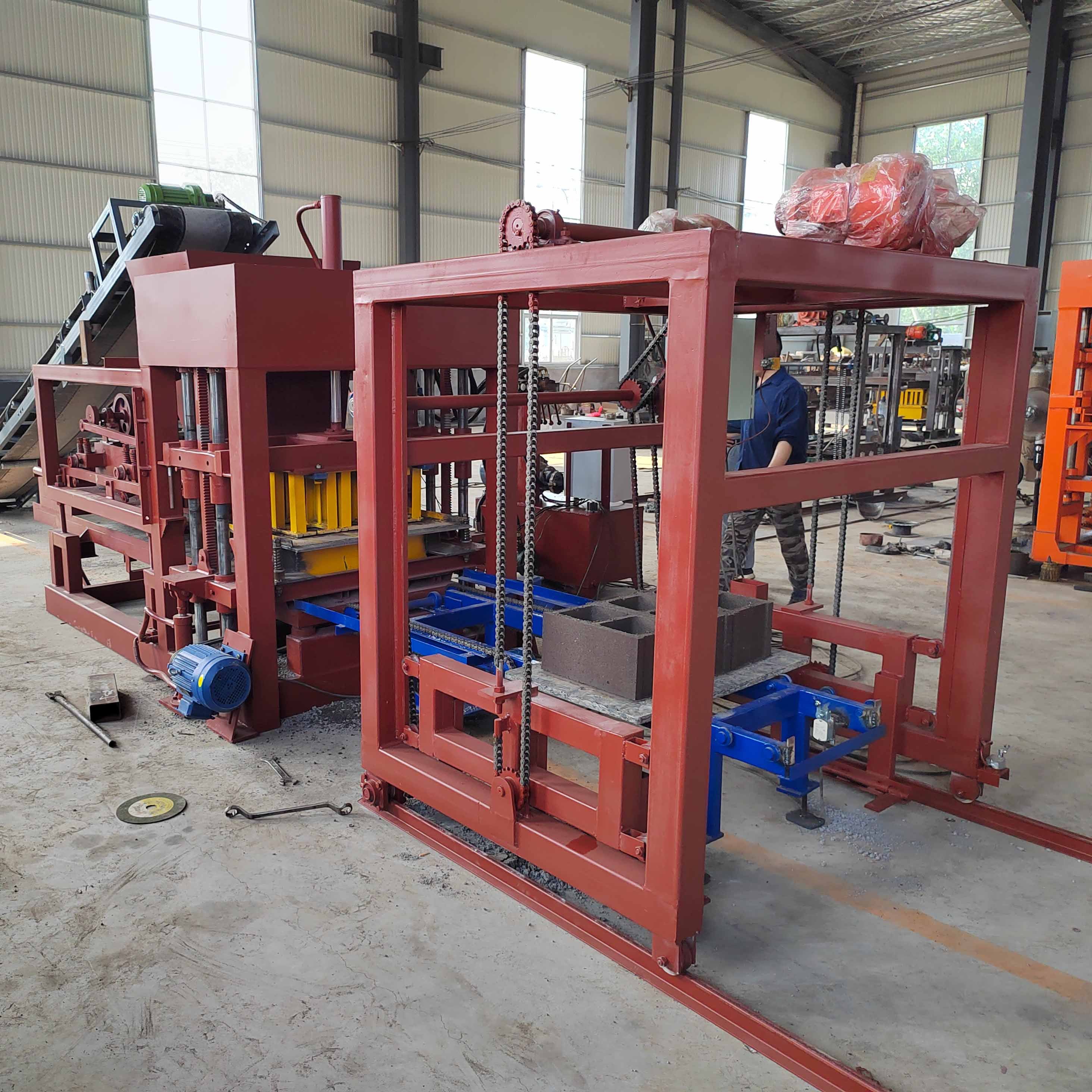 2-20 the cheapest hydraulic interlocking clay mud bricking machine compressed earth soil clay block brick making machine