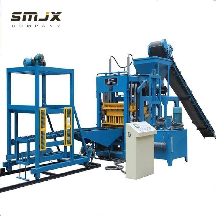 SONGMAO Factory Price Fully Automatic Concrete Block Interlocking Hollow Brick Making Machine In Guatemala