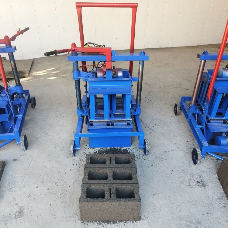 Brick Making Machine Semi-automatic Block Making Machine with Manual Pressing Making Machine
