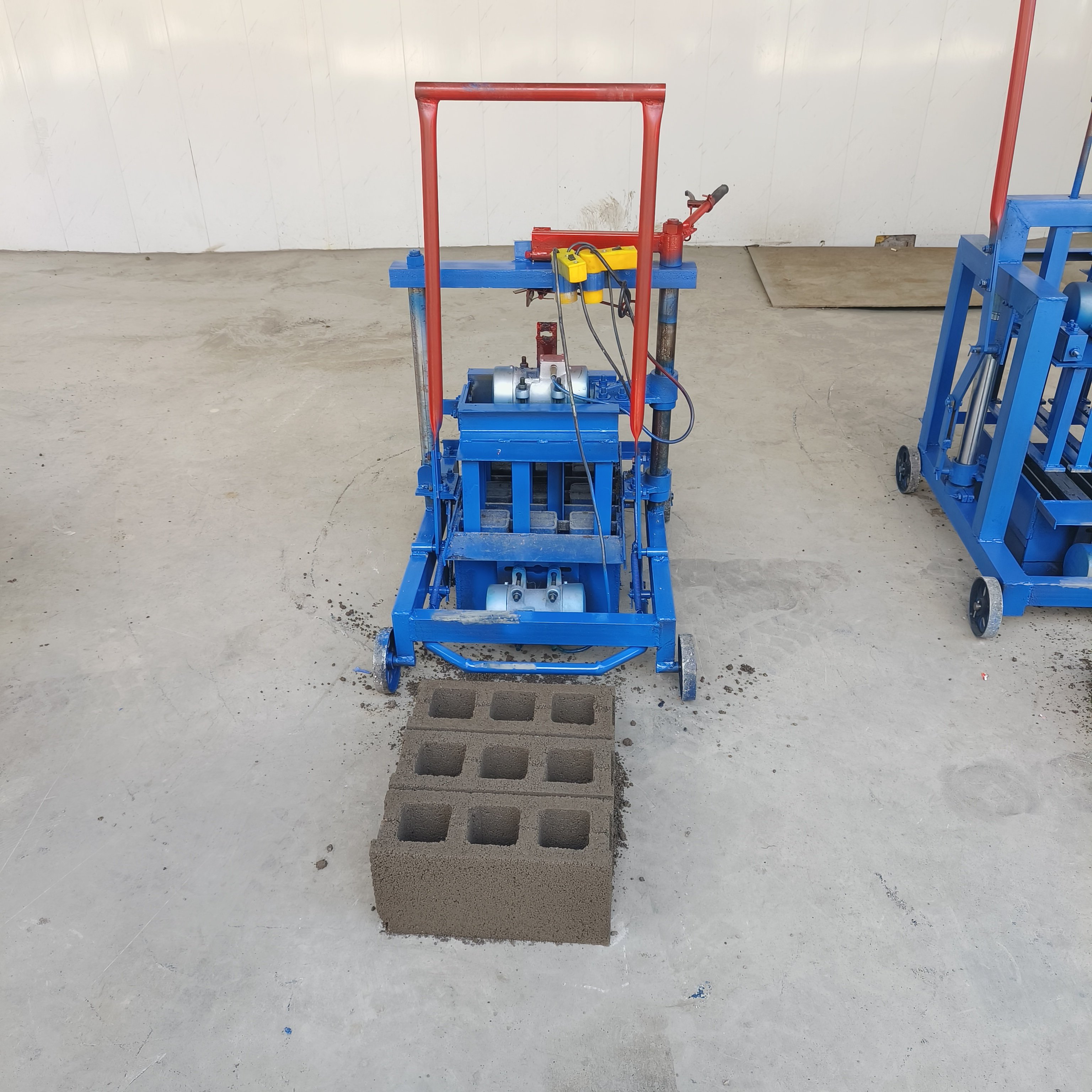 Brick Making Machine Semi-automatic Block Making Machine with Manual Pressing Making Machine
