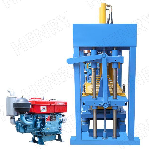 Hot Sale Henry Qt4-30 Hydraulic Brick Making Machine and Diesel Soil Brick Machine And Brick Making Machine Manufacturer