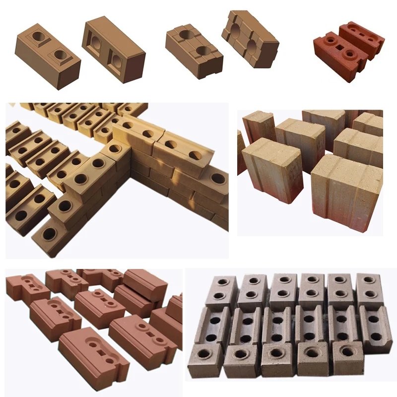 wholesale price automatic manual eco ecological compressed burnt soil and automatic clay bricks making machines