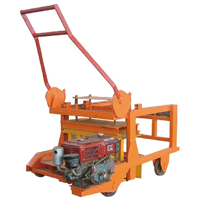 Diesel concrete brick making machine